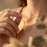 Collier Bouclier Noeud de Sorcière