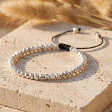 Bracelet "Vœu Tibétain" en Perles Facettées