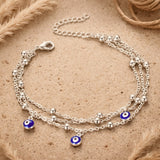 Bracelet de Cheville Oeil Bleu