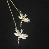 Collier avec Pendentif Libellule en Argent Sterling