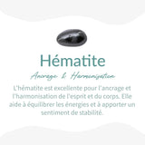 Bracelet "Oeil Céleste" en Labradorite & Hématite