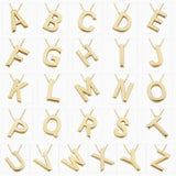 Collier Initial Lettre d'Amour