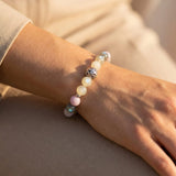 Bracelet "Douceur Féminine" en Labradorite, Pierre de Lune & Kunzite