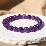 Bracelet "Symbole d'Apaisement" en Améthyste