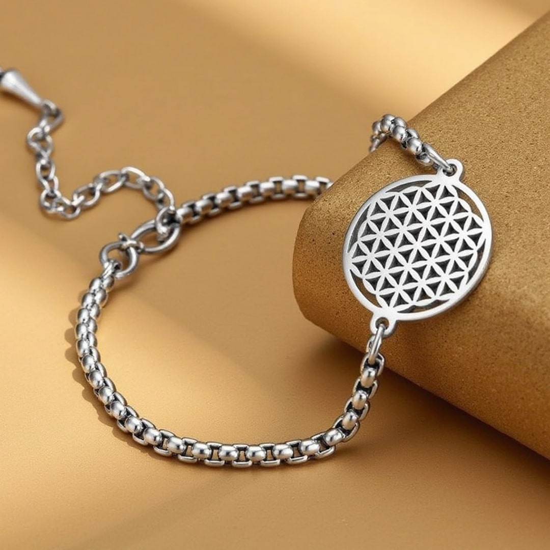 Bracelet "Fleur de vie"