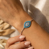Bracelet Œil Bleu – Symbole Traditionnel contre le Mauvais Œil