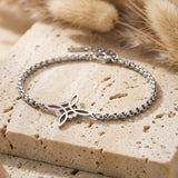 Bracelet "Lien Sacré"- Noeud de Sorcière