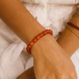 Bracelet en Cornaline