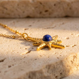 Collier Étoile "Cap Intérieur" en Lapis Lazuli