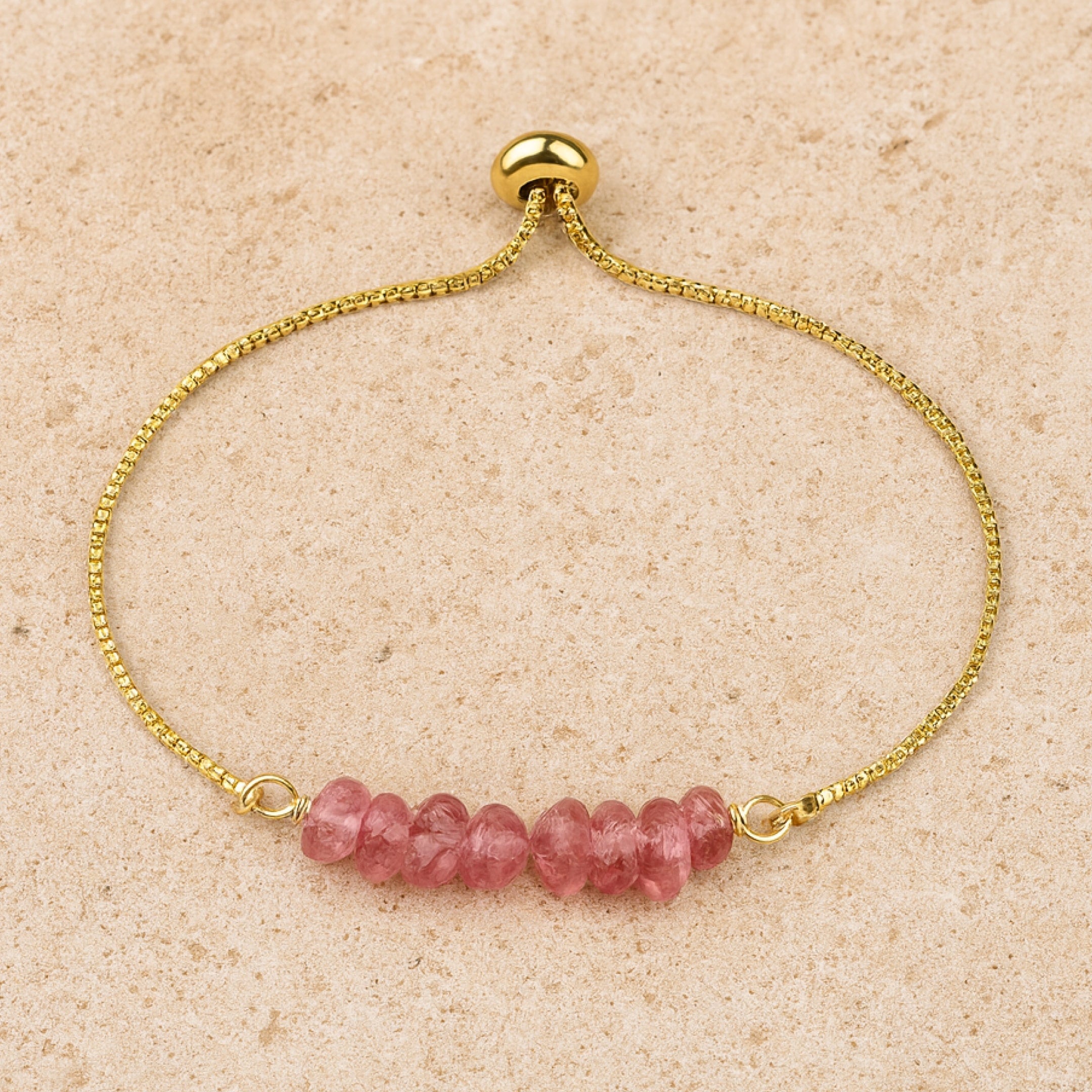 Bracelet Fin en Pierres Irrégulières
