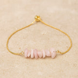 Bracelet Fin en Pierres Irrégulières