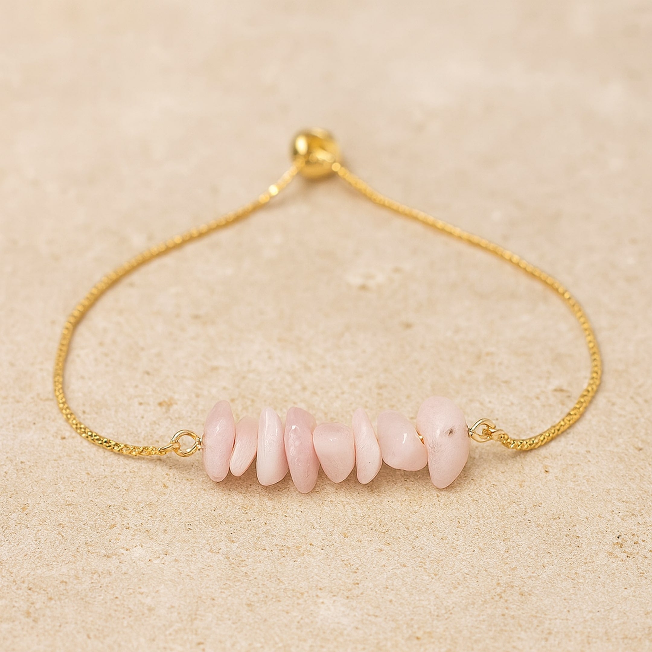 Bracelet Fin en Pierres Irrégulières