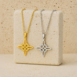 Collier Bouclier Noeud de Sorcière