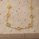 Collier 7 Chakras - Symboles Mystiques