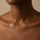 Collier 7 Chakras - Symboles Mystiques