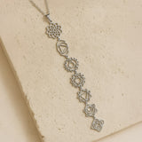 Collier 7 Chakras - Symboles Sacrés