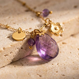 Collier Ombeline en Améthyste