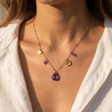 Collier Ombeline en Améthyste