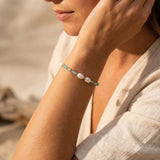 Bracelet "Océan Paisible" & Perles de Culture d’Eau Douce