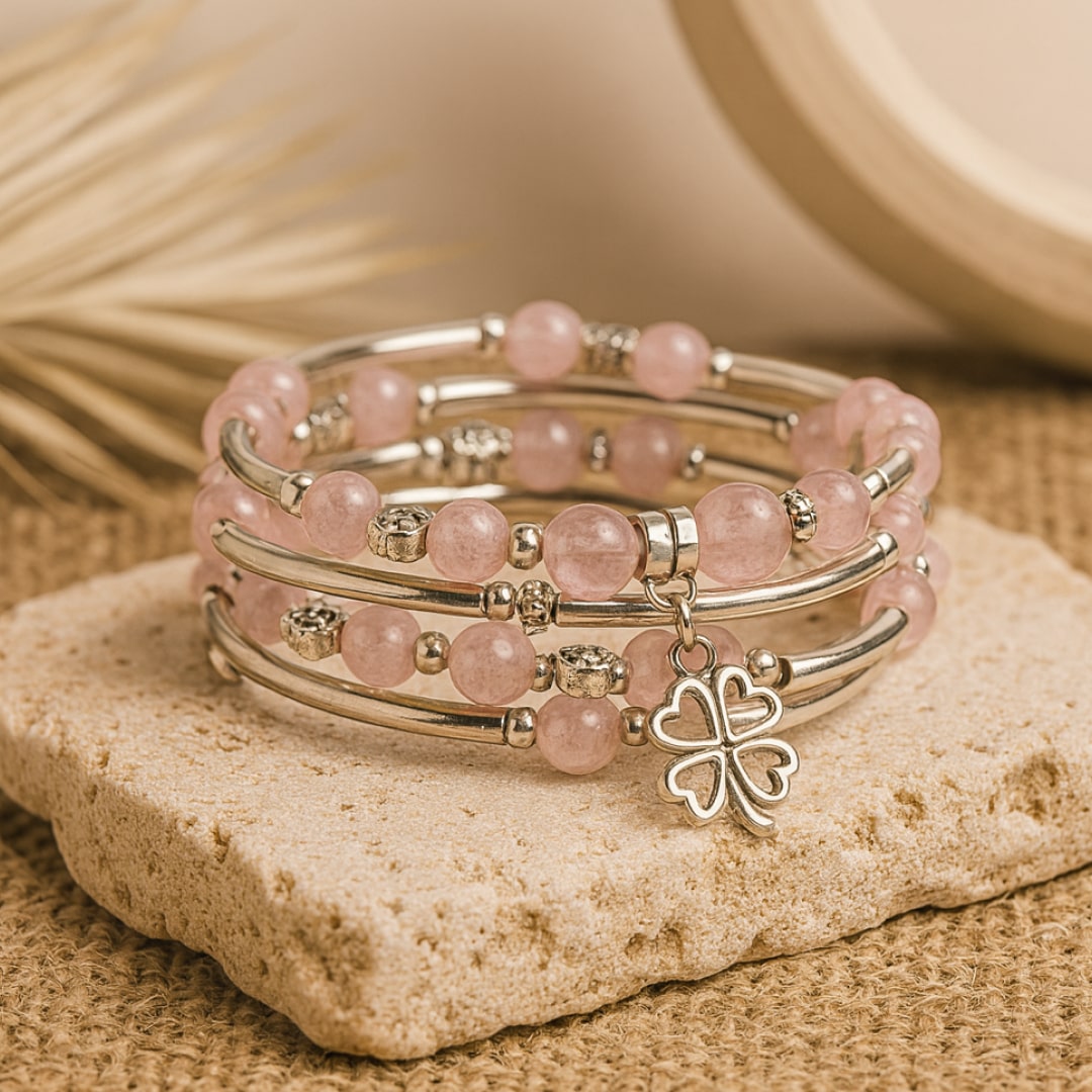 Bracelet "Chance" en Pierres Naturelles