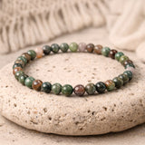 Bracelet "Paix Intérieure" en Agate Indienne