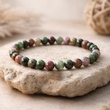 Bracelet "Paix Intérieure" en Agate Indienne
