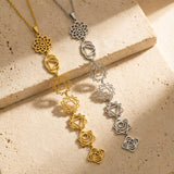 Collier 7 Chakras - Symboles Sacrés