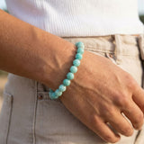 Bracelet "Nouveau Rivage" en Amazonite