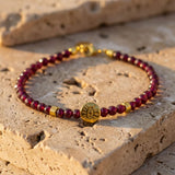 Bracelet Lien Protecteur Mauvais Œil en Pierres Naturelles