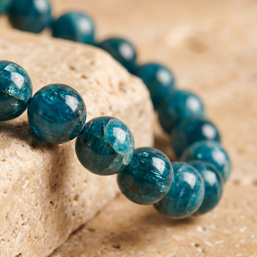 Bracelet "Clarté Intérieure" en Apatite