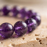 Bracelet "Symbole d'Apaisement" en Améthyste