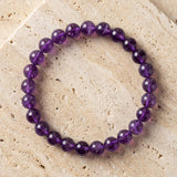 Bracelet "Symbole d'Apaisement" en Améthyste