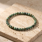 Bracelet Fin en Perles de Pierre de 4mm