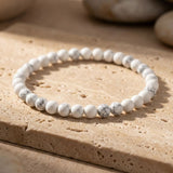 Bracelet Fin en Perles de Pierre de 4mm