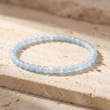 Bracelet Fin en Perles de Pierre de 4mm