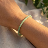 Bracelet Fin en Perles de Pierre de 4mm