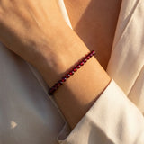 Bracelet Fin en Perles de Pierre de 4mm