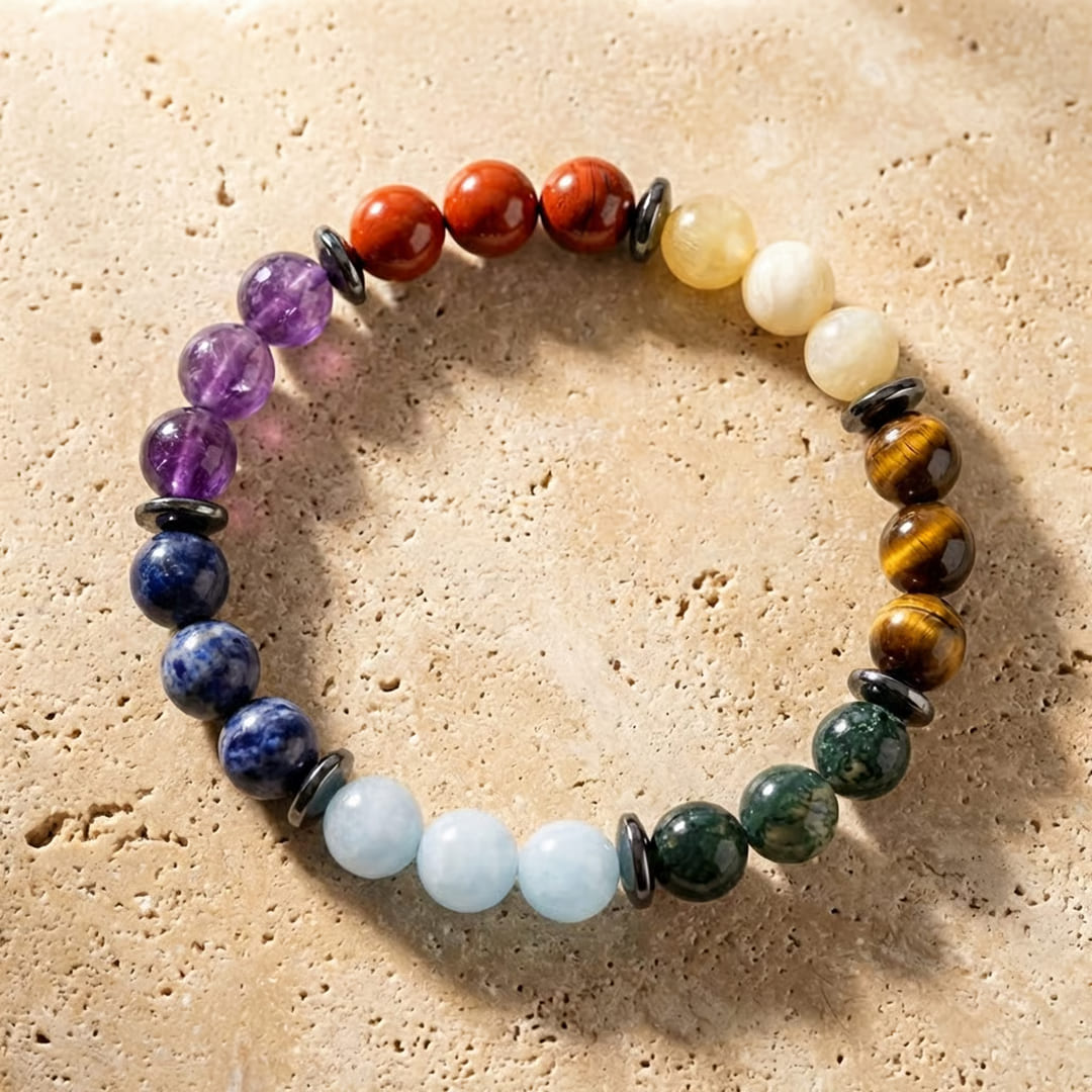 Bracelet "Harmonisation des 7 Chakras"