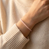 Bracelet Fin en Perles de Pierre de 4mm