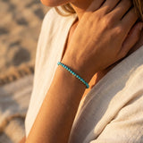 Bracelet Fin en Perles de Pierre de 4mm