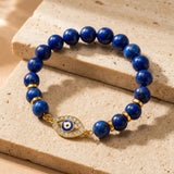Bracelet "Regard de Vérité" en Lapis Lazuli