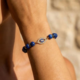 Bracelet "Regard de Vérité" en Lapis Lazuli