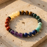 Bracelet "Harmonisation des 7 Chakras"