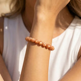 Bracelet "Joie de l'être" en Pierre de Soleil