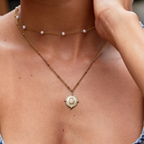 Collier Vintage Monique avec Pierre