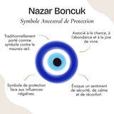 Bracelet Œil Bleu – Symbole Traditionnel contre le Mauvais Œil