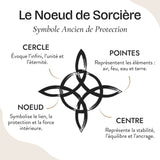 Bracelet "Lien Sacré"- Noeud de Sorcière