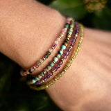 Bracelet Raffiné en Pierres Naturelles Fines