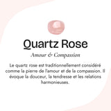 Collier Mala Ethnique en Turquoise, Amazonite, Quartz Rose & Rhodonite