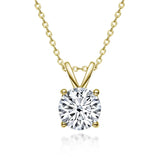 Collier Exclusif en Argent Sterling avec Moissanite